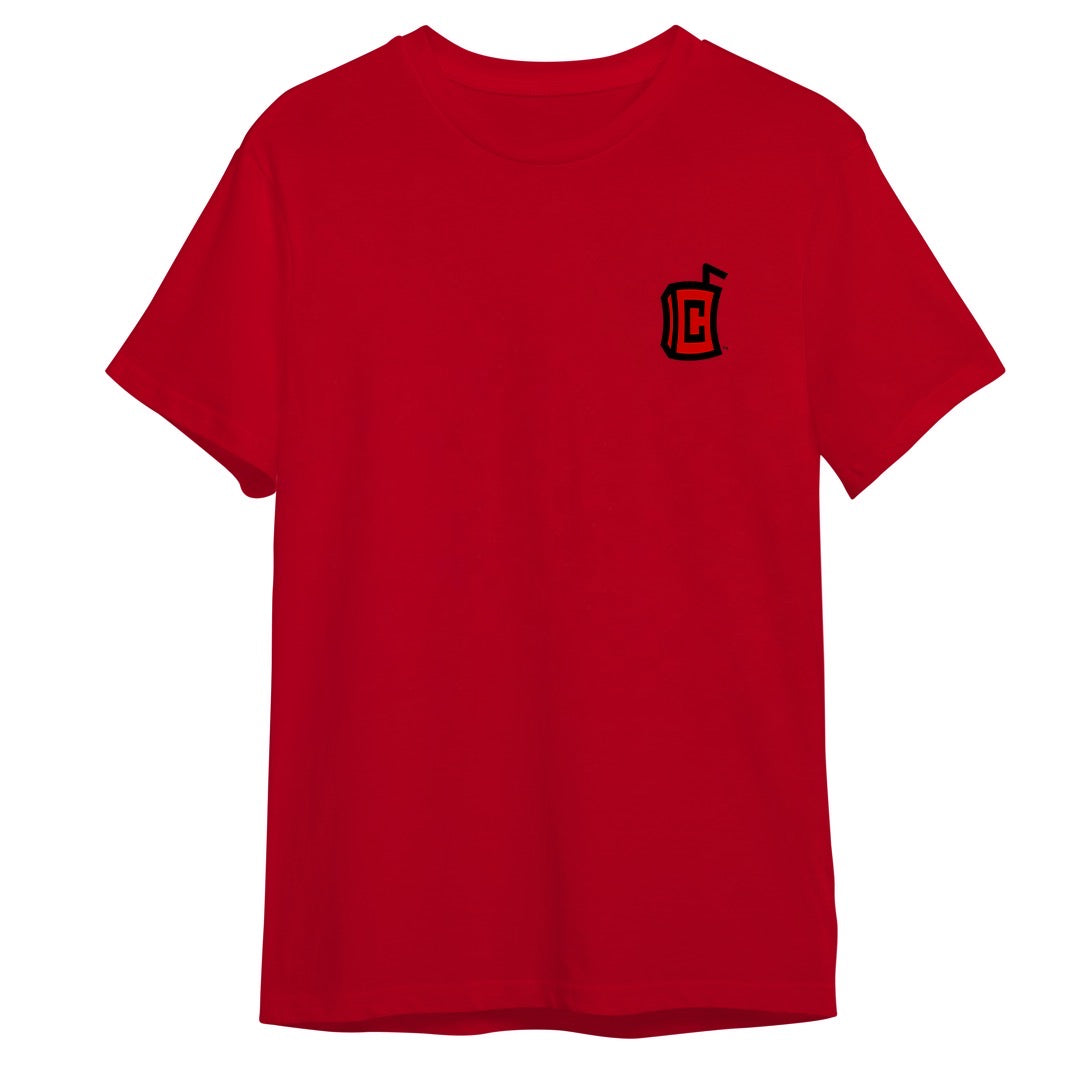Classic Logo Red Men Shirt