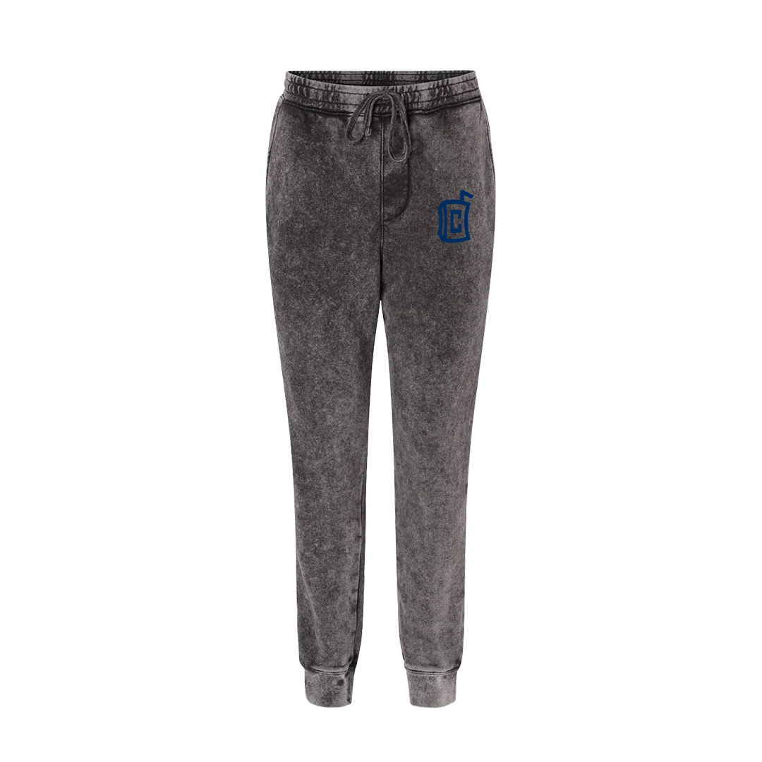SIGNATURE LOGO MINERAL WASH JOGGERS