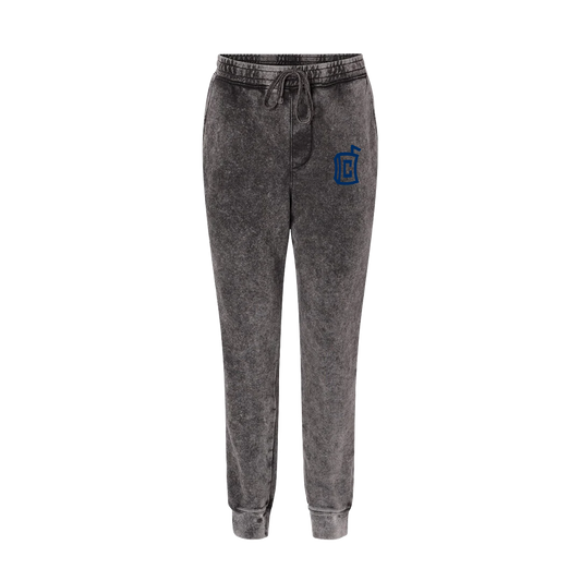 SIGNATURE LOGO MINERAL WASH JOGGERS