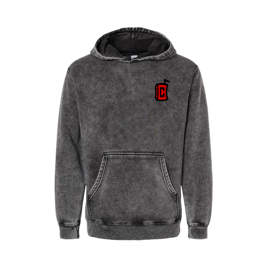 CLASSIC LOGO MINERAL WASH HOODIE