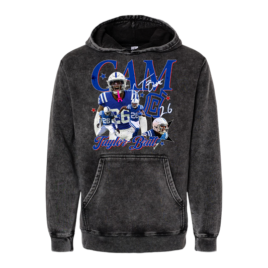 RETRO LOGO MINERAL WASH HOODIE