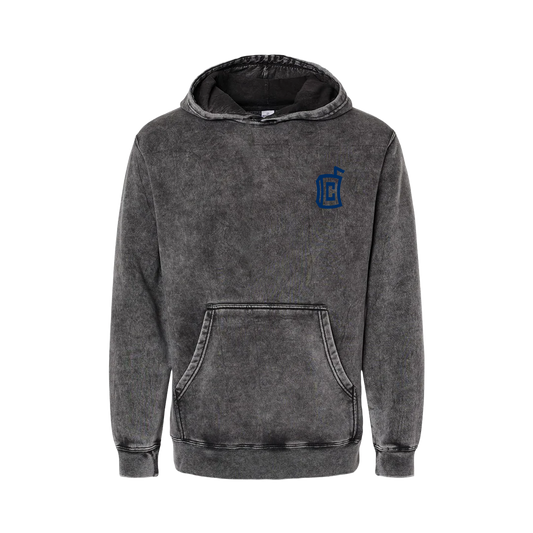 SIGNATURE LOGO MINERAL WASH HOODIE